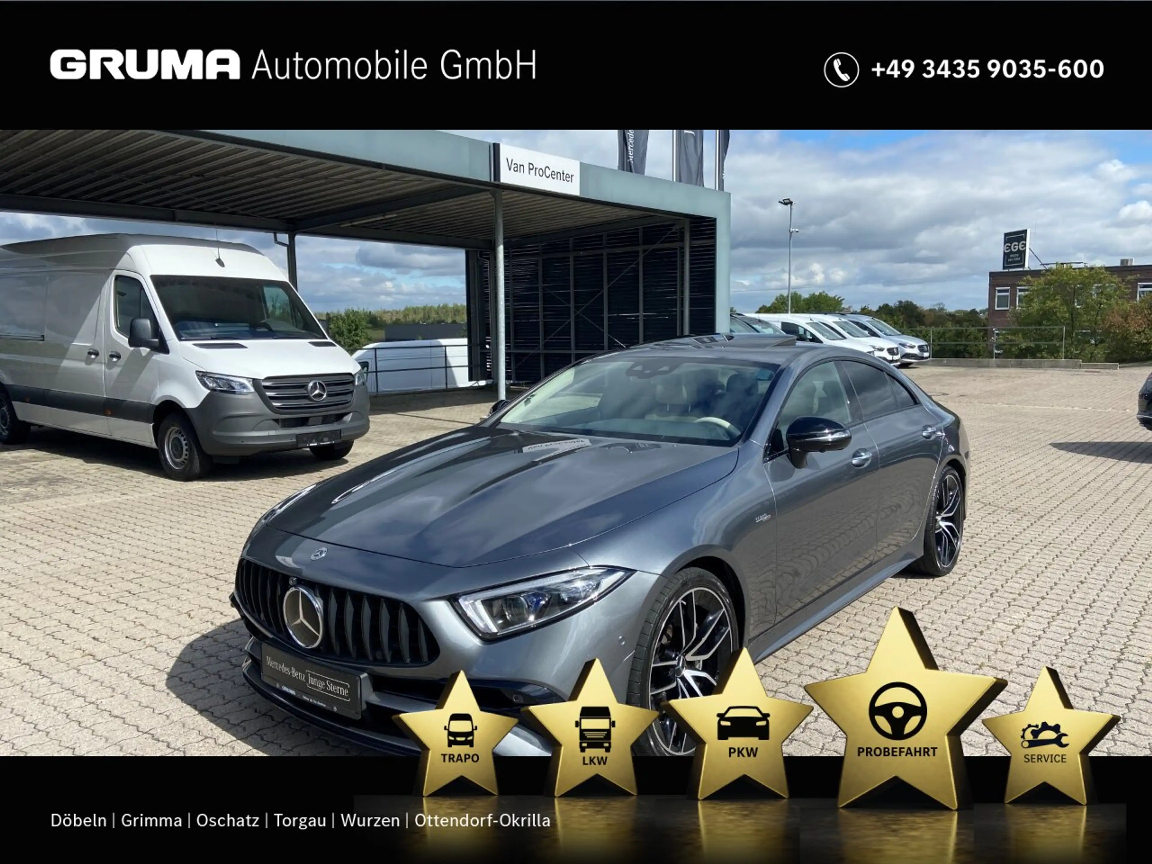 Mercedes-Benz CLS 53 AMG 4M+ Night+Burmester+SHD+Multibeam+Distro+Memory+