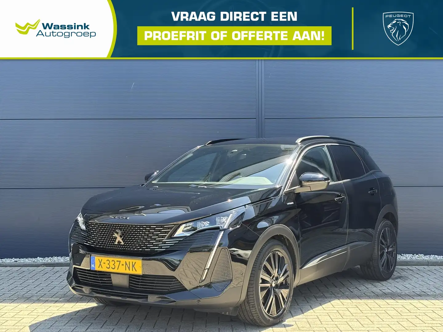 Peugeot 3008 1.6 Plug-in HYbrid 225pk e-EAT8 GT | Black Pack | Zwart - 1