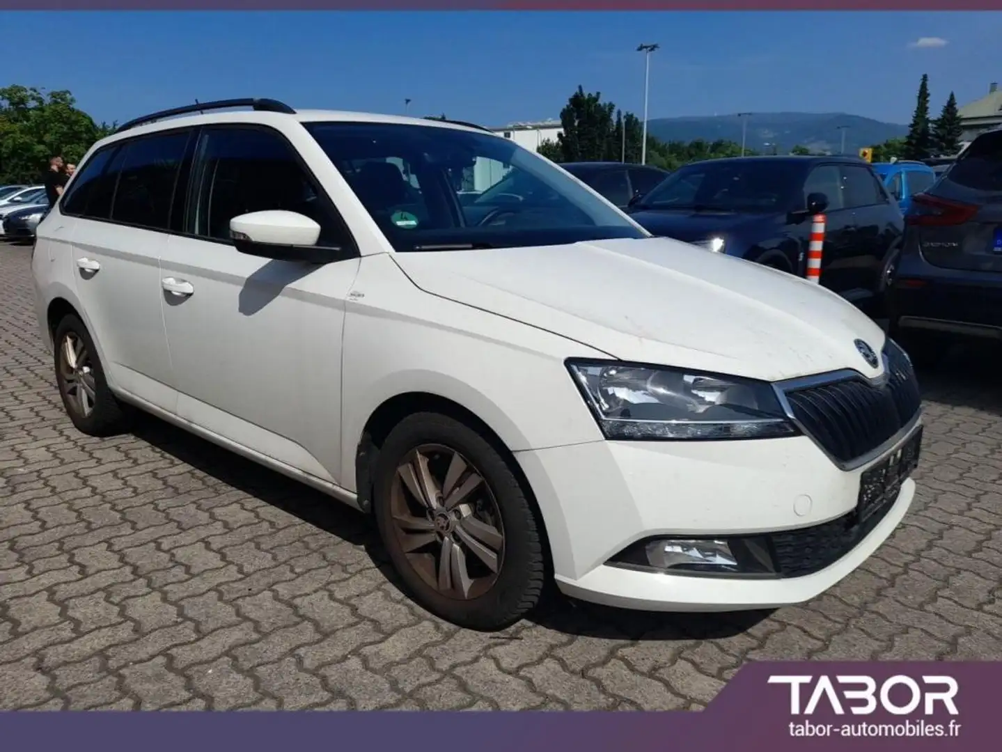 Skoda Fabia Combi 1.0 TSI 95 DSG Ambition SmLi Blanc - 2