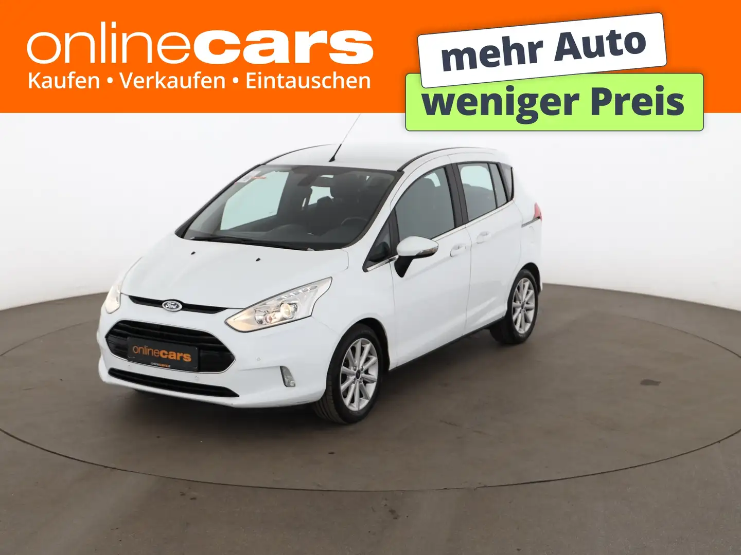 Ford B-Max 1.0 EcoBoost Titanium SITZHZG PARKHILFE Weiß - 1
