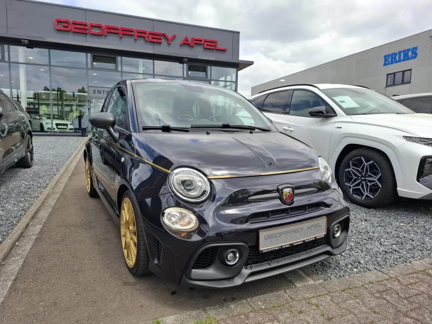 Abarth 595 1.4 T-JET 165 SCORPIONEORO 1 OF 2000 BEATS CUIR NA Чорний - 1