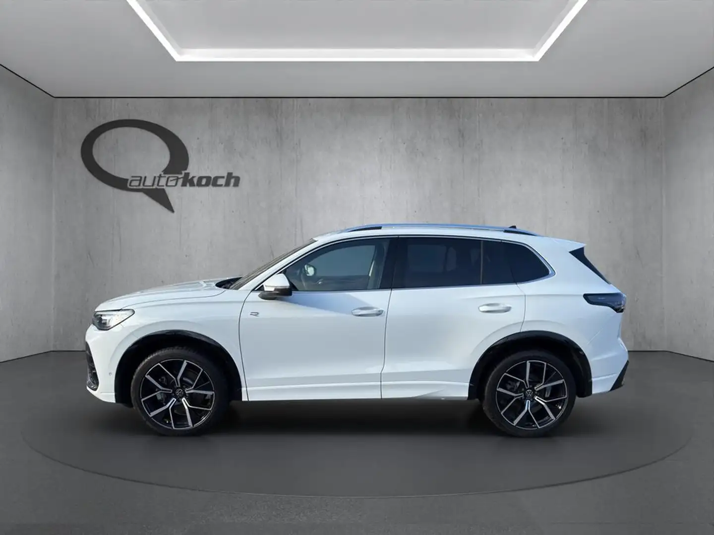 Volkswagen Tiguan R-Line TDI 110 DSG ''LEDER-IQ-AHV'' Blanc - 2