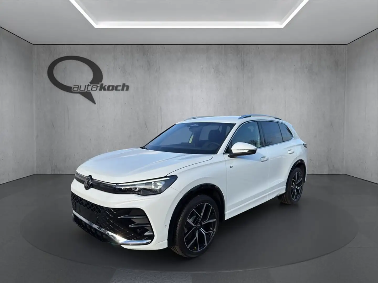 Volkswagen Tiguan R-Line TDI 110 DSG ''LEDER-IQ-AHV'' Blanc - 1