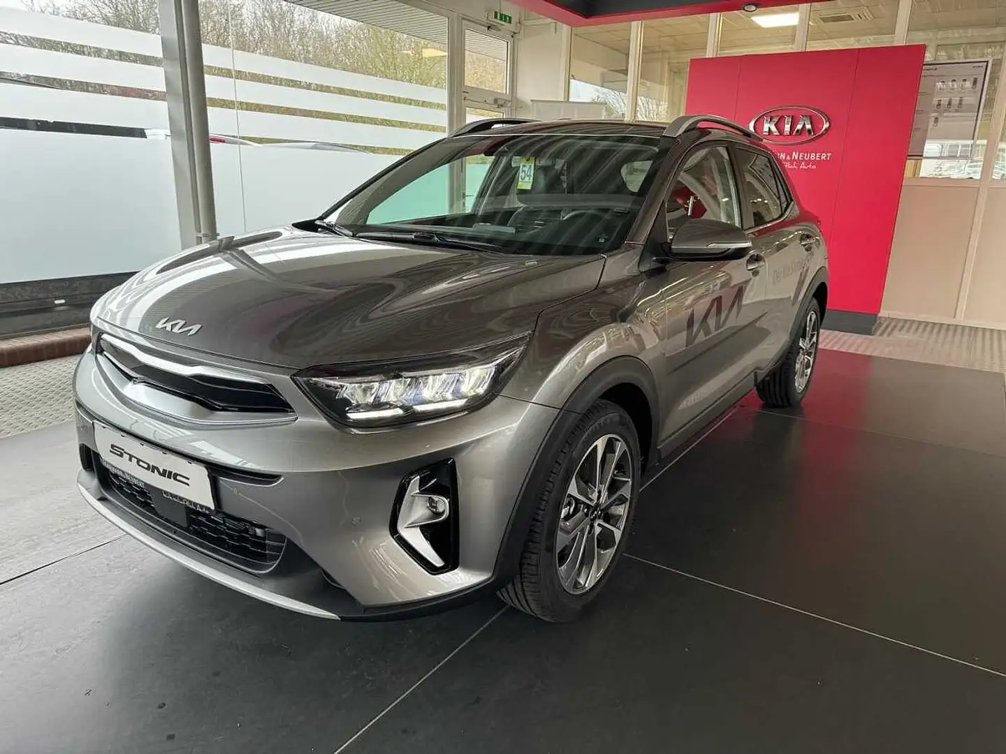 Kia Stonic 1.0T 48V Spirit TECH Gris - 1