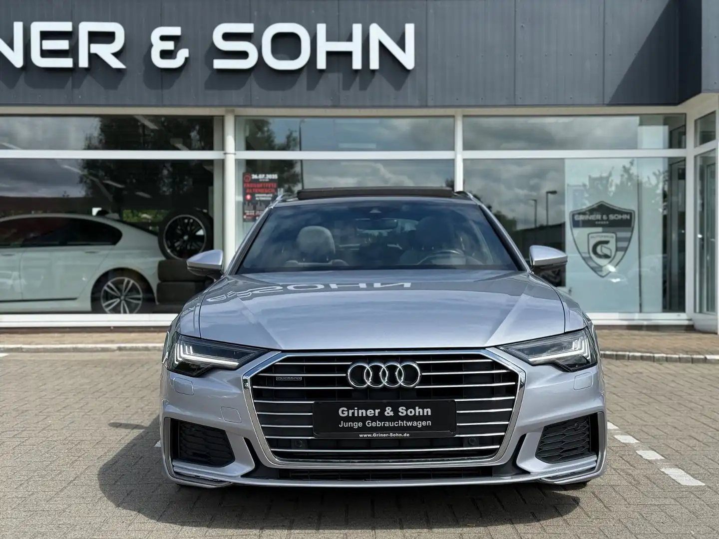 Audi A6 Avant 50 TDI Qua.S-Line,Matrix,Pano,B&O,Leder Argento - 2