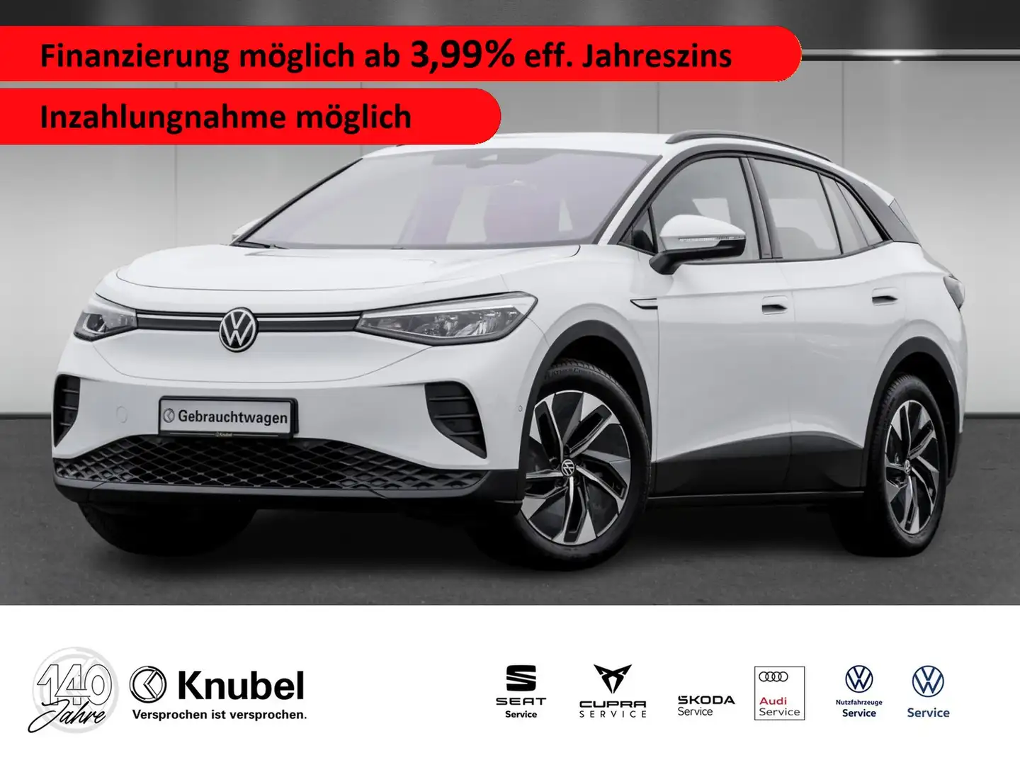 Volkswagen ID.4 Pure LED/NAVI/ACC Alb - 1