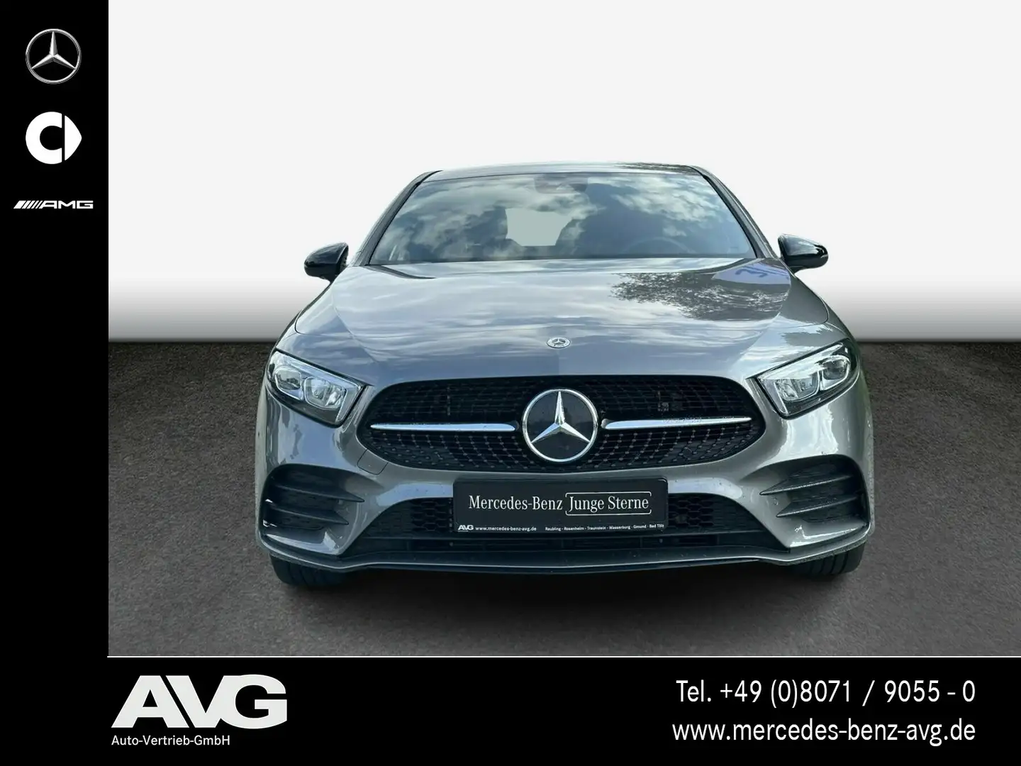 Mercedes-Benz A 250 A 250 e Limousine AMG Line MBUX RFK LED RDK Navi Grau - 2