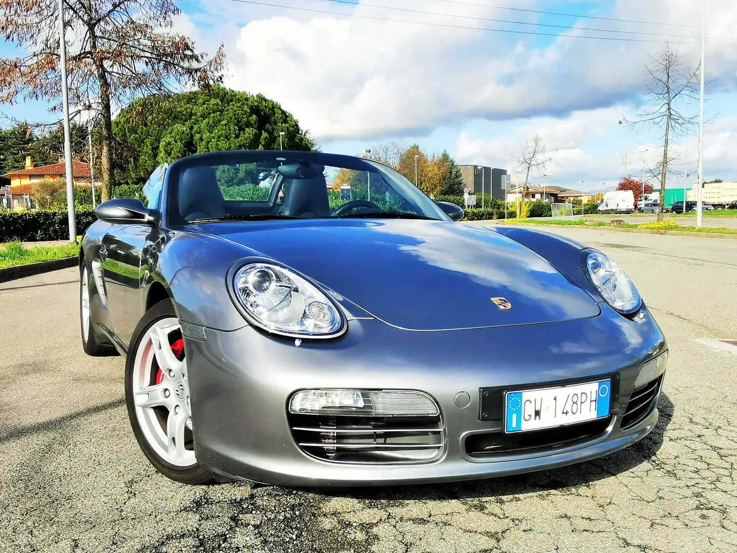 Porsche Boxster Boxster 3.2 S 280cv autom. Tiptronic iscritta Asi Grigio - 1