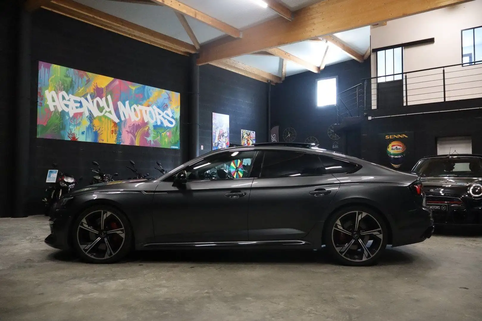 Audi RS5 Sportback 2.9 TFSI V6 Tiptronic 450 Ch Quattro Gris - 2