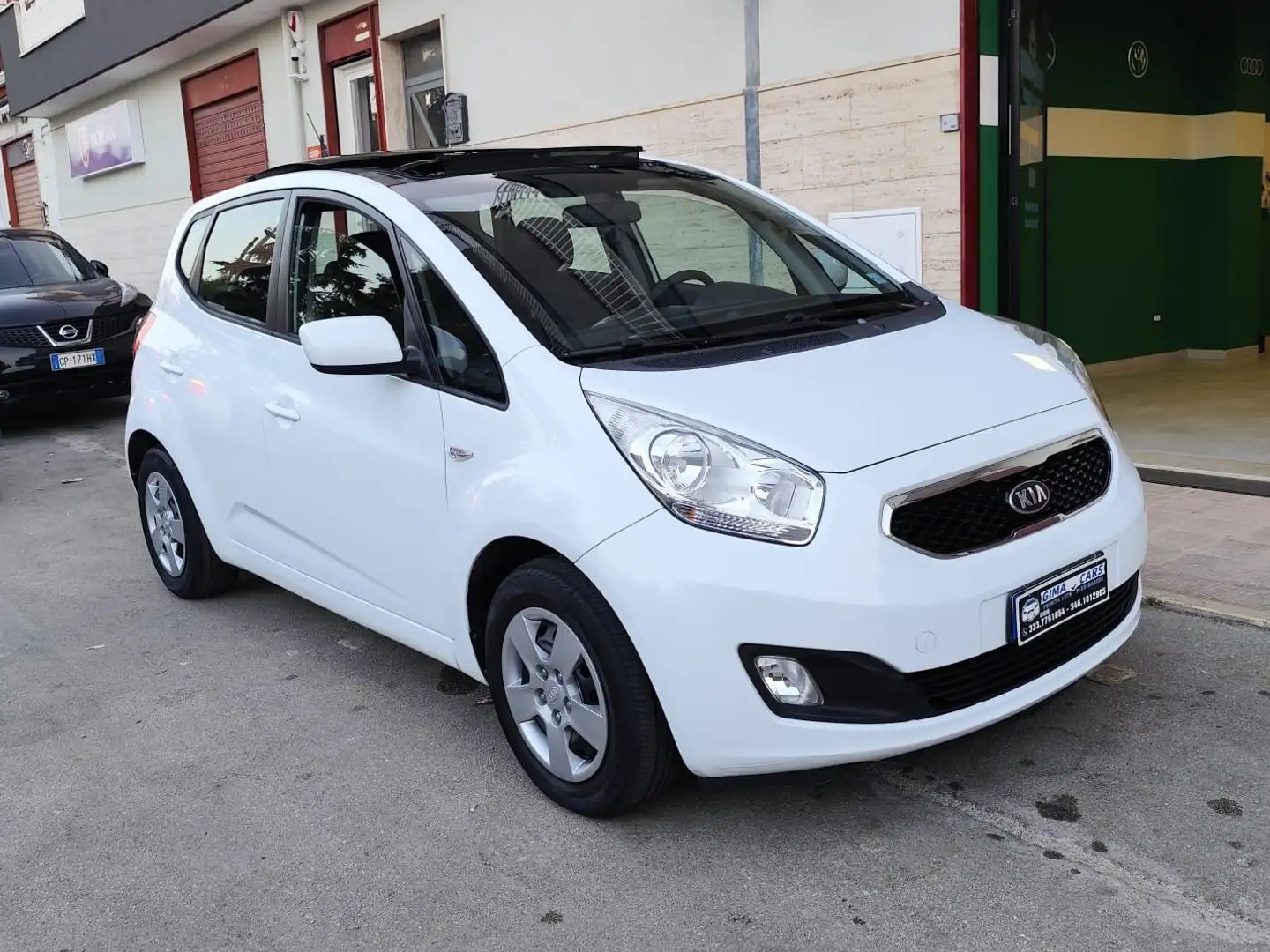 Kia Venga Venga 1.4 crdi 90cv TETTO APRIBILE Blanc - 2