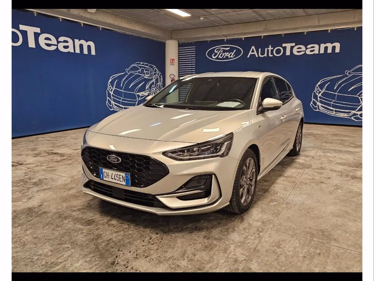 Ford Focus 1.0t ecoboost h st-line x 125cv Grigio - 1