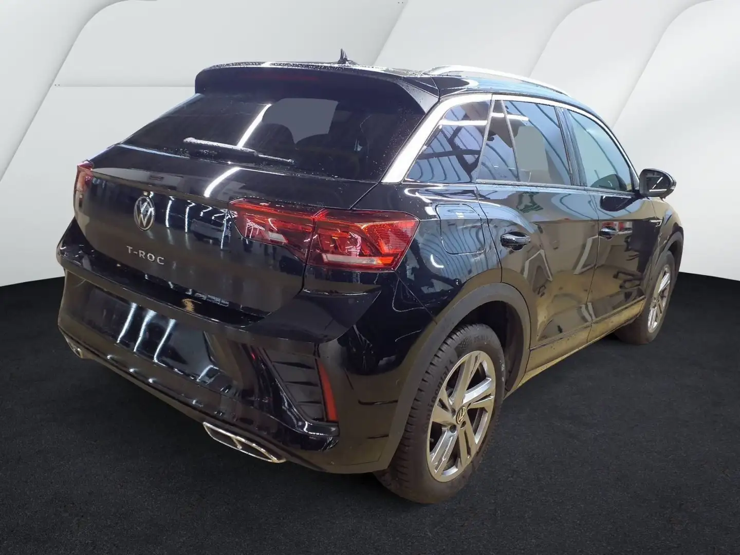 Volkswagen T-Roc 1.5 TSI DSG R-Line Navi LEDPlus DAB+ Front Schwarz - 2