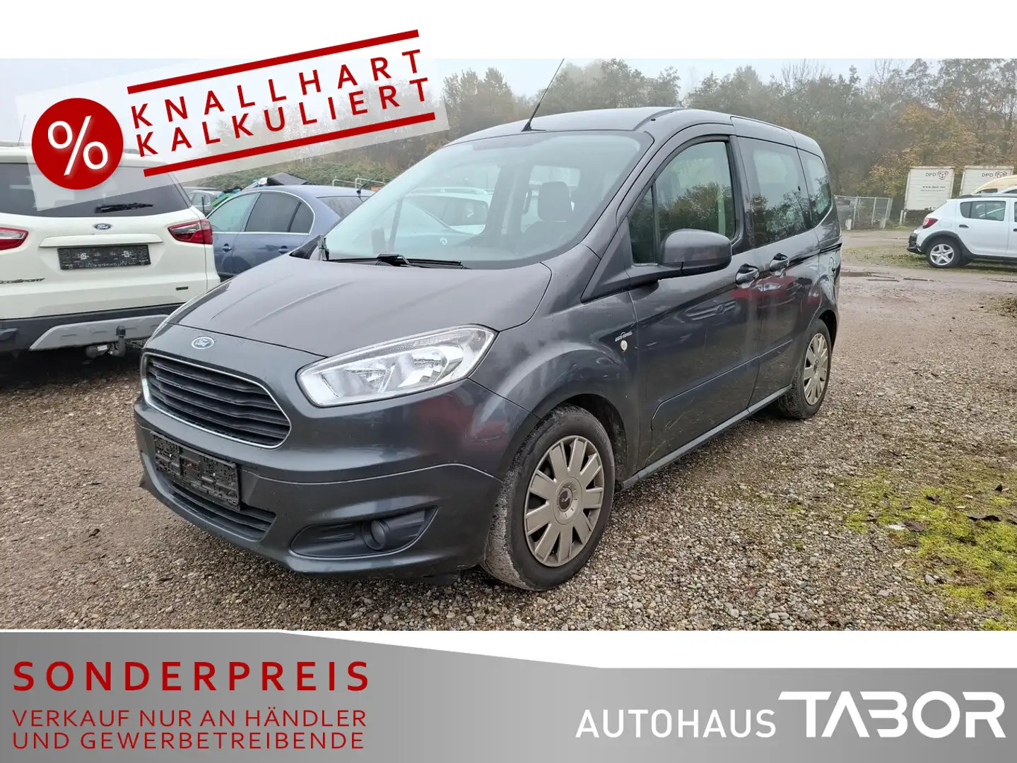 Ford Tourneo Courier Courier 1.0 EB Klima GRA el.FH RadioCD siva - 1