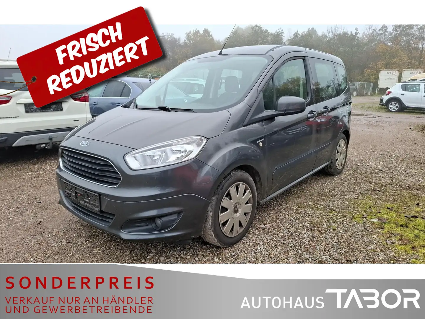 Ford Tourneo Courier Courier 1.0 EB Klima GRA el.FH RadioCD Grau - 2