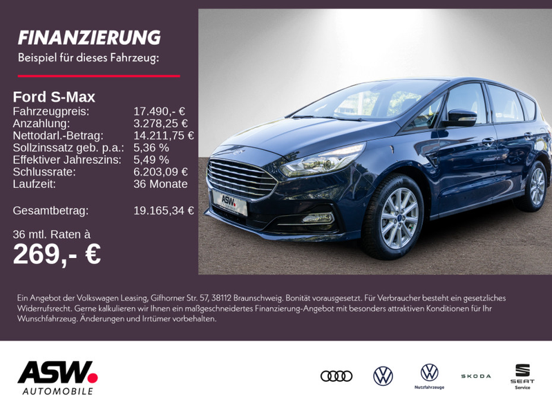 Ford S-Max S-MAX Edition 2.5 Duratec Hybrid NAV RFK GRA SHZ