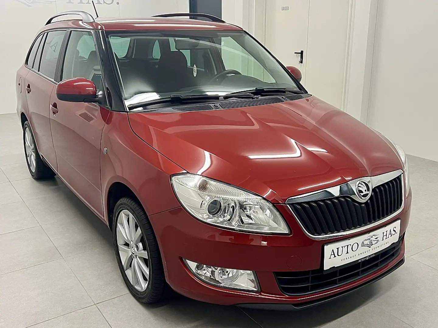 Skoda Fabia Combi Ambition+ 1,6 TDI*Schöner Zustand* Rot - 1