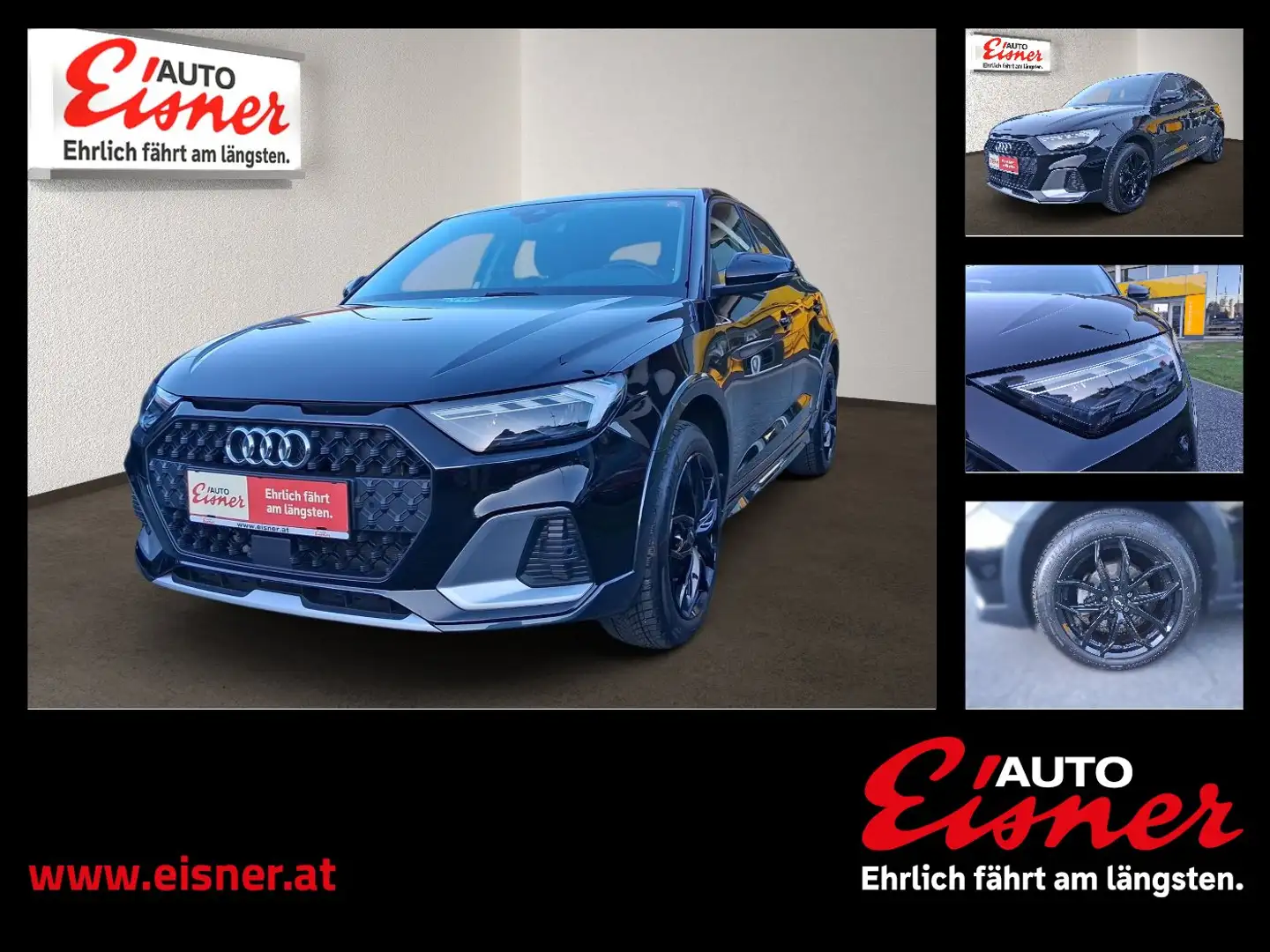 Audi A1 allstreet 25 1.0 TFSI 2xKlima Fernlichtass. Schwarz - 1