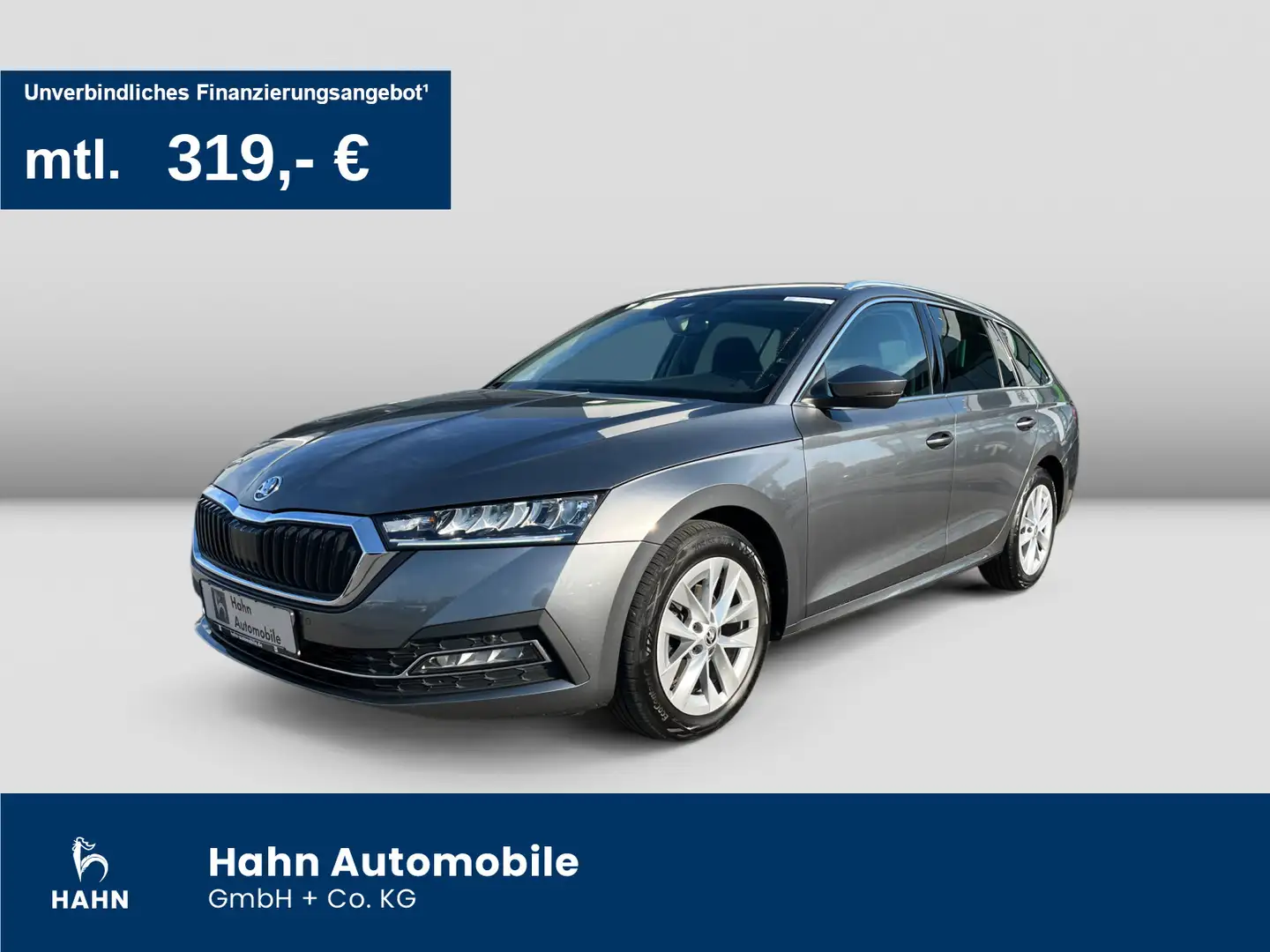 Skoda Octavia Combi Style 2.0TDI DSG PDCv/h AHK SitzHz Grau - 1