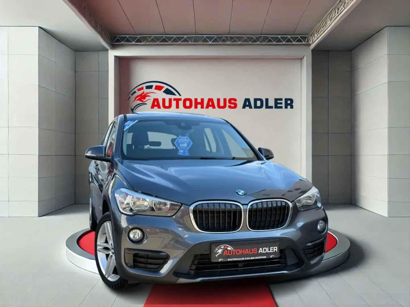 BMW X1 xDRIVE 20d SPORT-LINE*1HD*PANO*PDC*NAVI*TEMPO Grau - 1