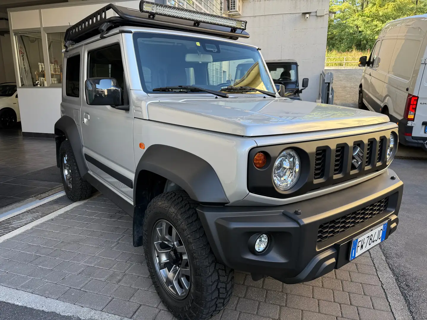 Suzuki Jimny 4 POSTI UNICO PROPRIETARIO Argento - 1