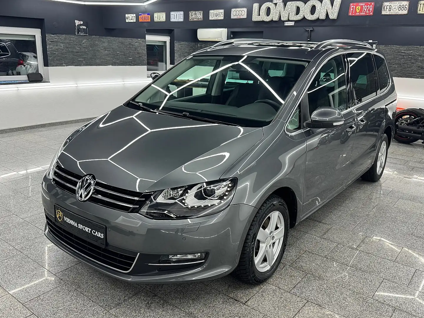 Volkswagen Sharan Sky 2,0 TDI DPF 4Motion*Wenig-KM* Gris - 2