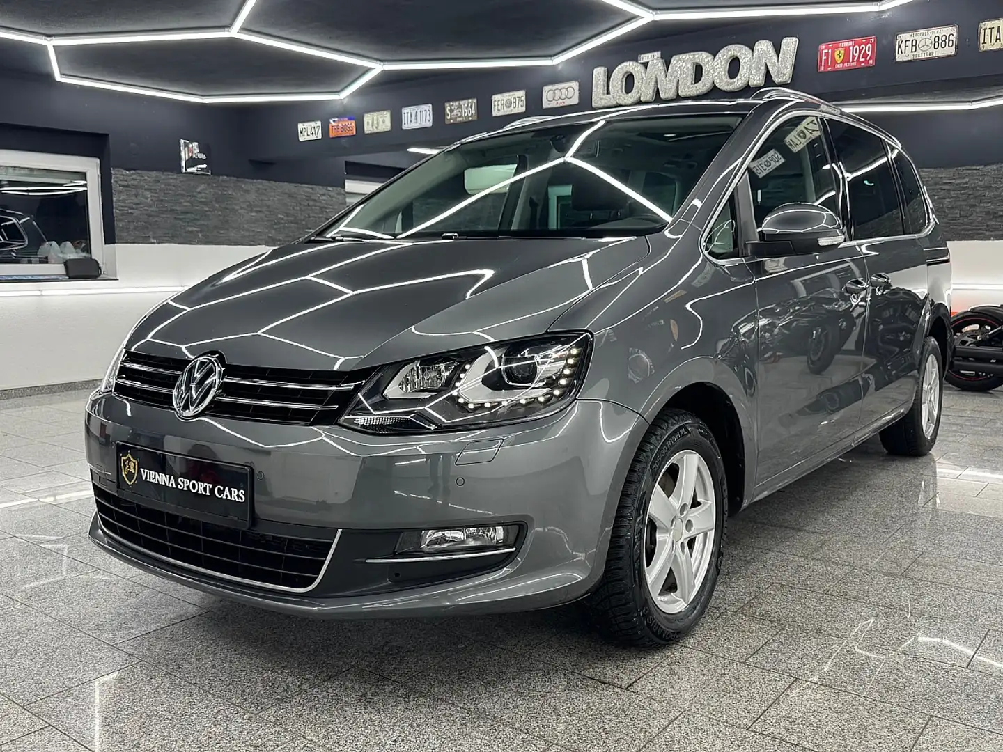 Volkswagen Sharan Sky 2,0 TDI DPF 4Motion*Wenig-KM* Gris - 1