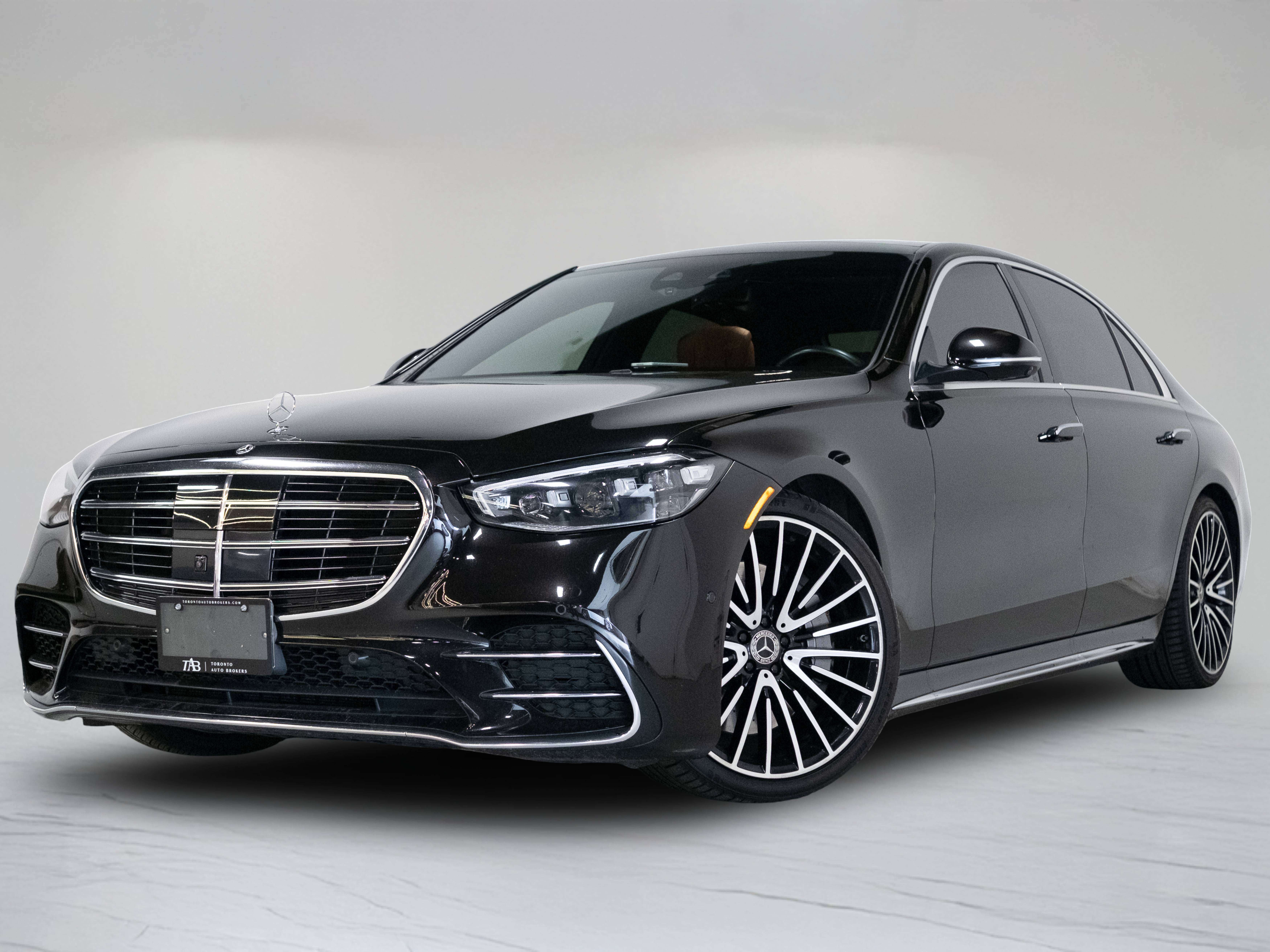 Black 2021 Mercedes-Benz S-Class Sedan All-Wheel Drive 9-Speed Automatic