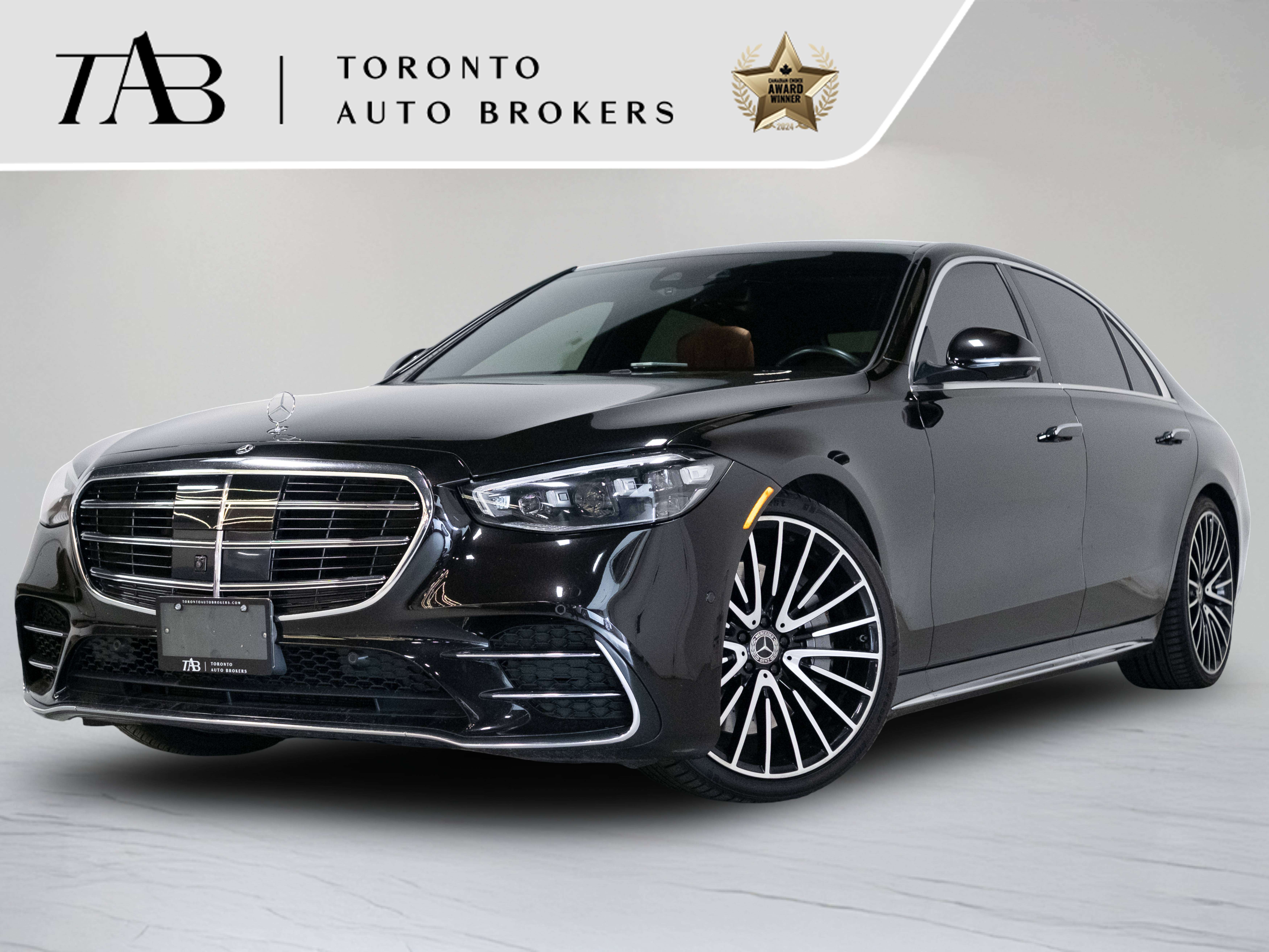 Black 2021 Mercedes-Benz S-Class Sedan All-Wheel Drive 9-Speed Automatic