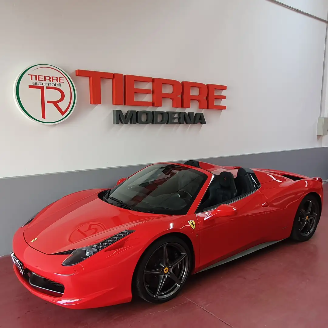 Ferrari 458 Spider 4.5 dct Rouge - 1