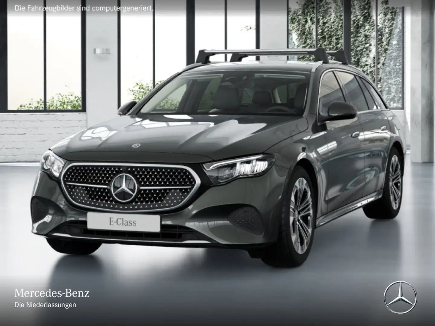 Mercedes-Benz E 300 de T Hybrid Avantgarde Distr. LED AHK Kamera Grau - 2