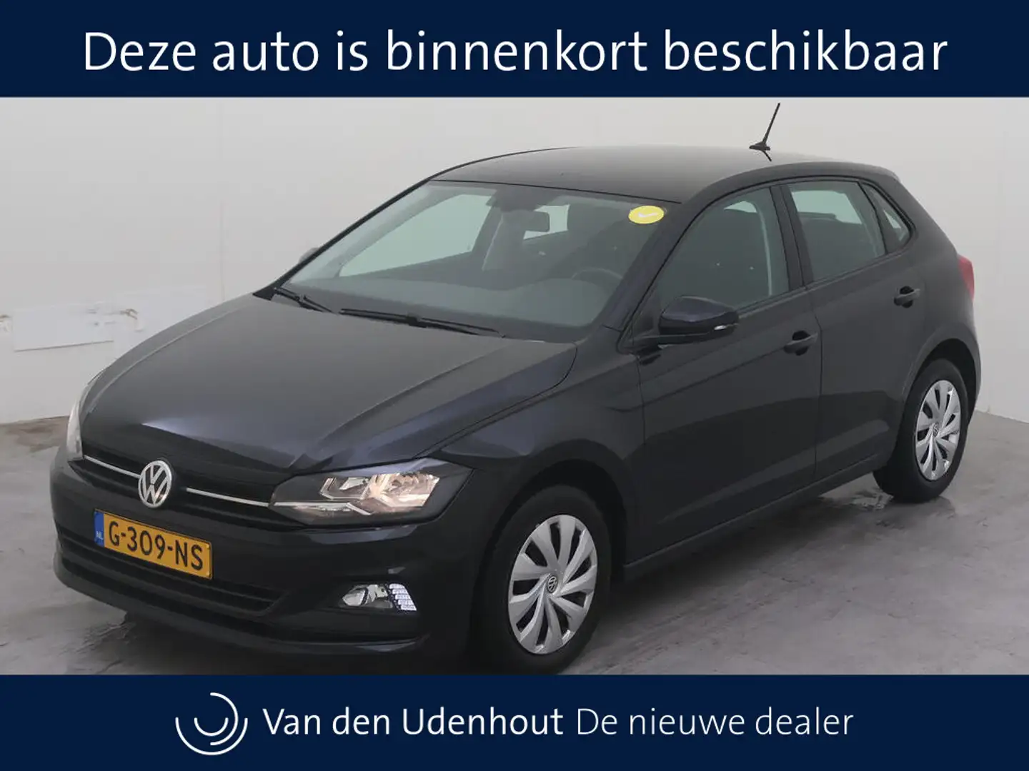 Volkswagen Polo 1.0 TSI Comfortline | Navigatie | PDC | Climatroni Zwart - 1