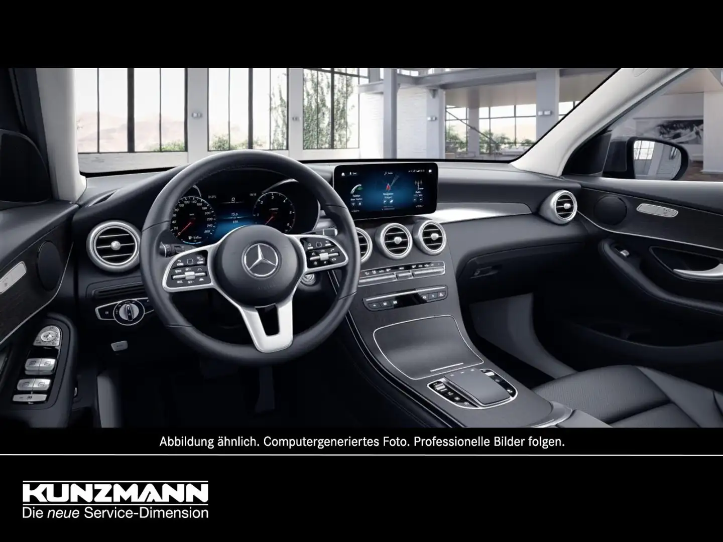Mercedes-Benz GLC 220 d 4M Distronic Panorama Kamera Spur-Paket Grau - 2
