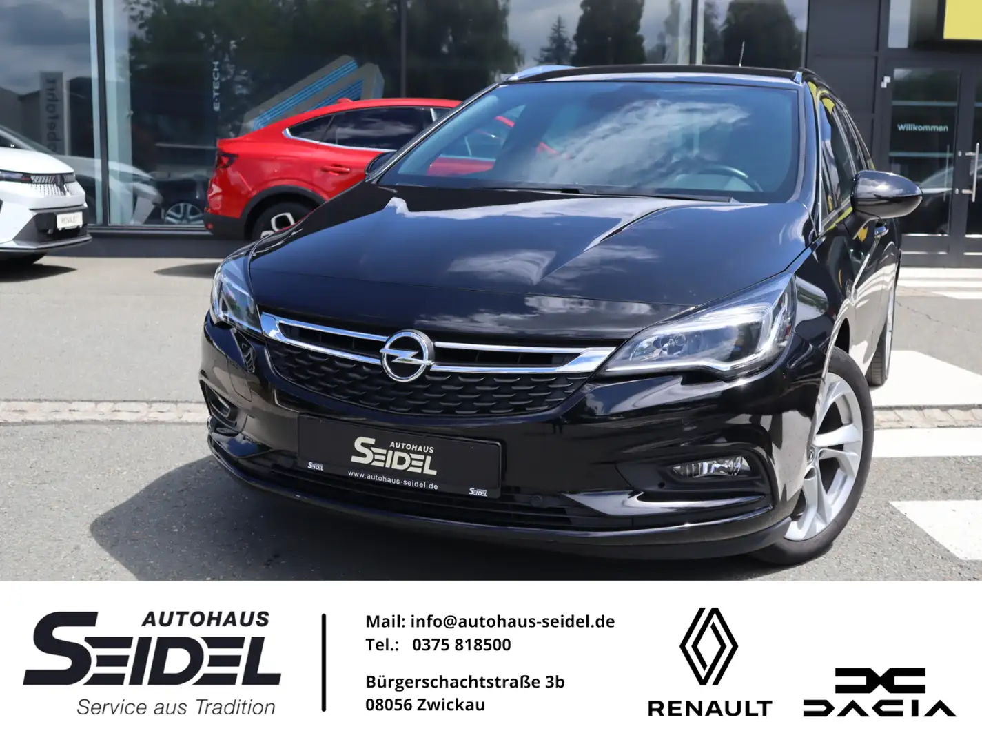 Opel Astra K Sports Tourer Dynamic Start/Stop Schwarz - 1