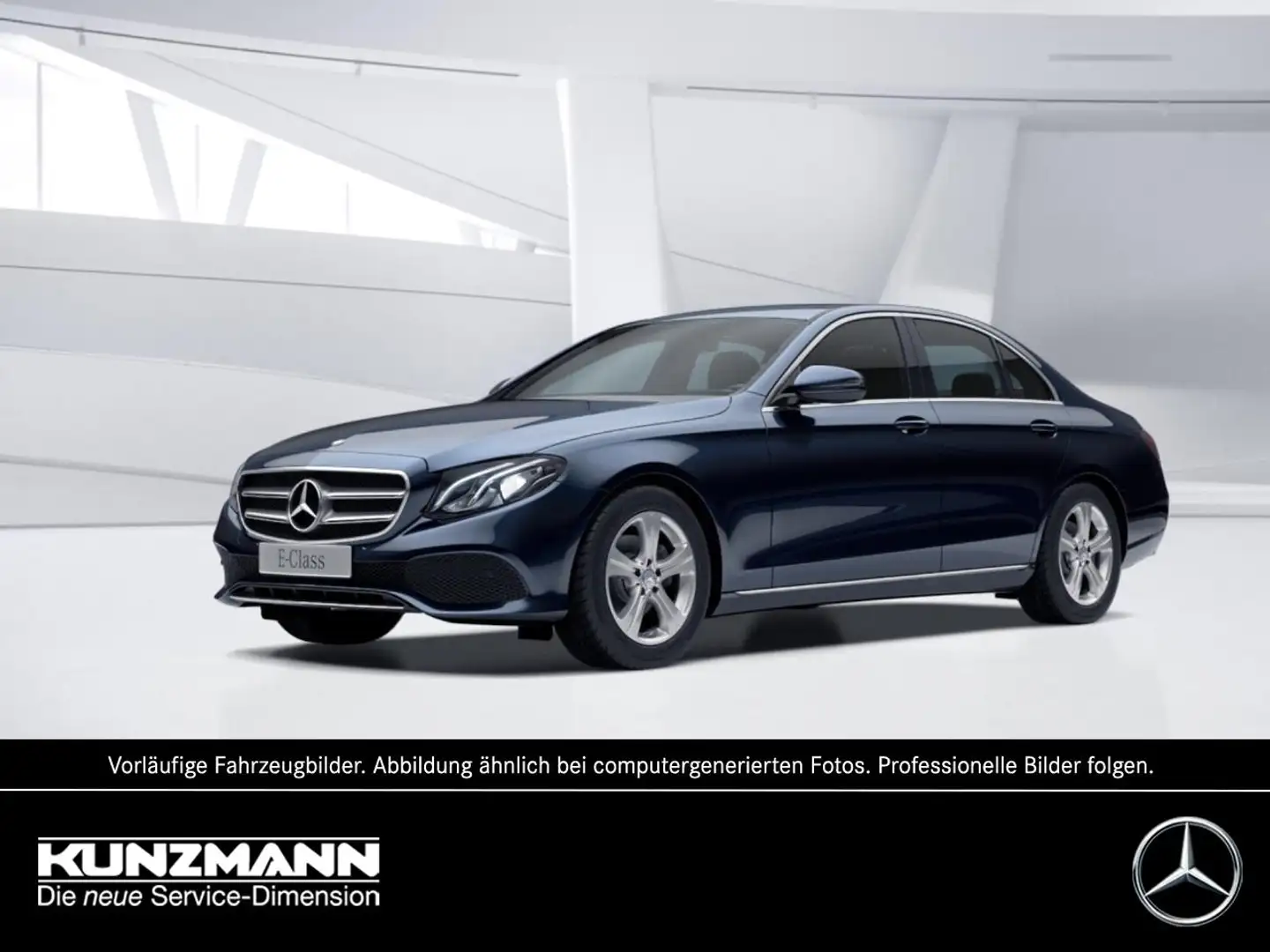 Mercedes-Benz E 200 d Avantgarde Navi Kamera Sitzkomfort-P Bleu - 1