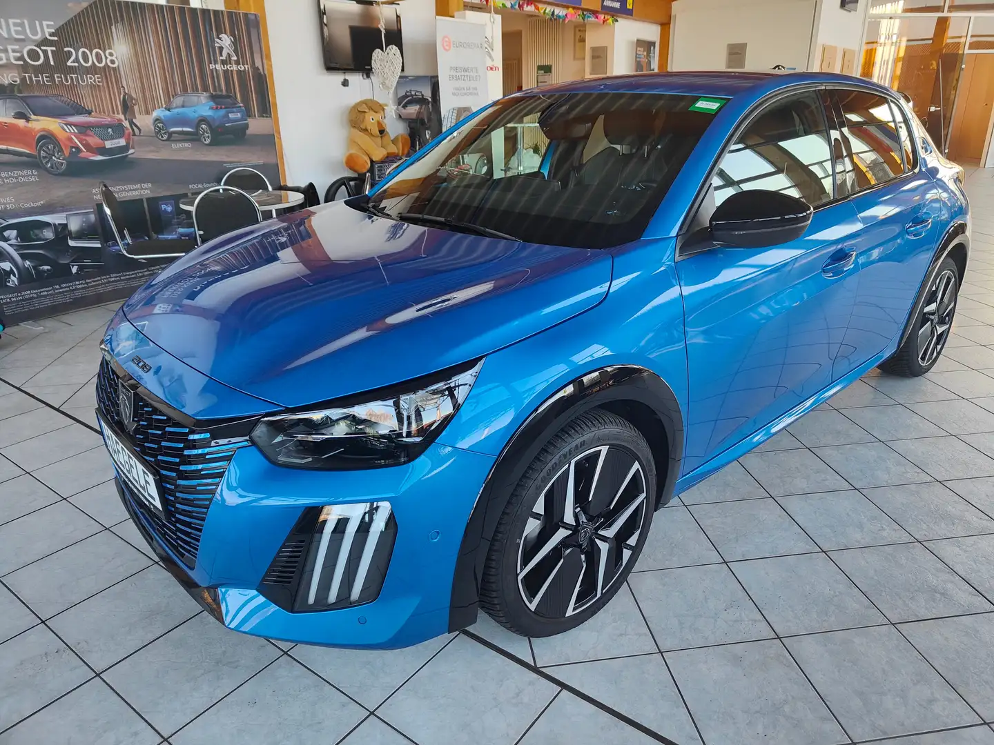 Peugeot 208 208 Hybrid 136 e-DSC6 Allure Blau - 1