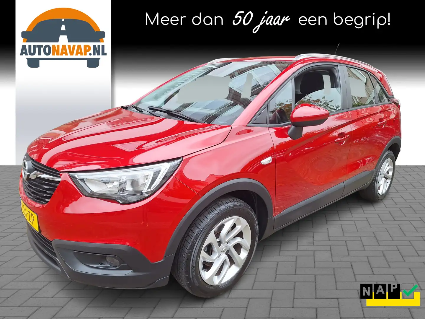 Opel Crossland X 1.2 Turbo Edition /39.000 Km/Navi/Apple/Android/1e Rood - 1