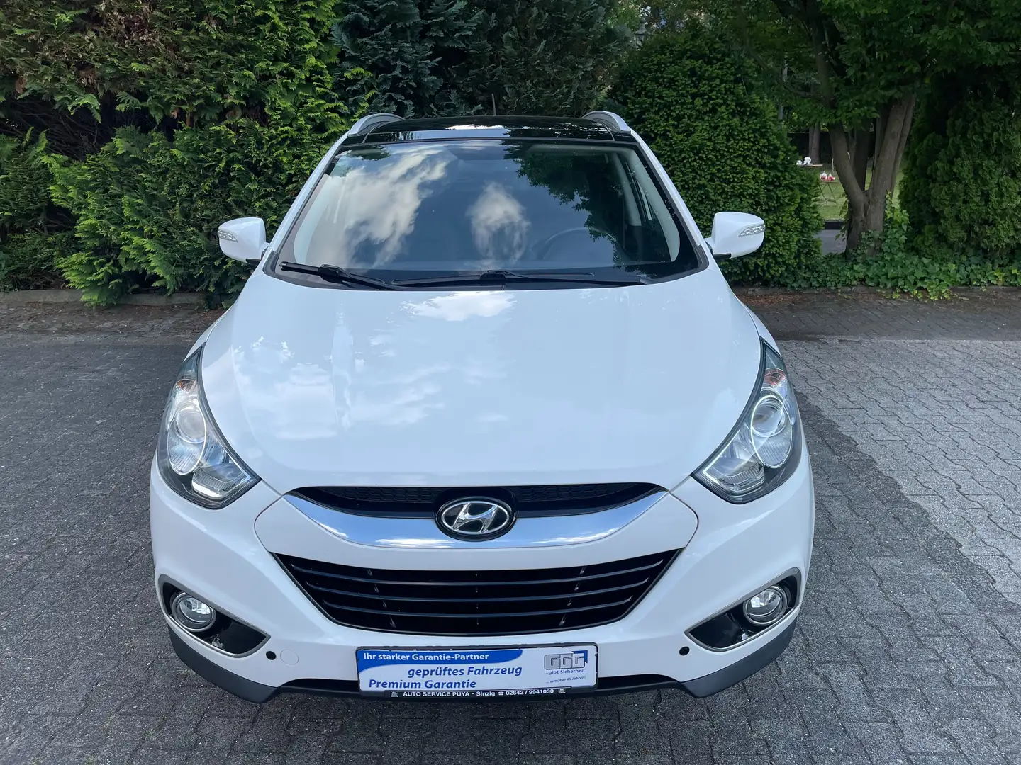 Hyundai iX35 4WD Automatik Style*Inspektion Neu/Panoramadach* Wit - 2