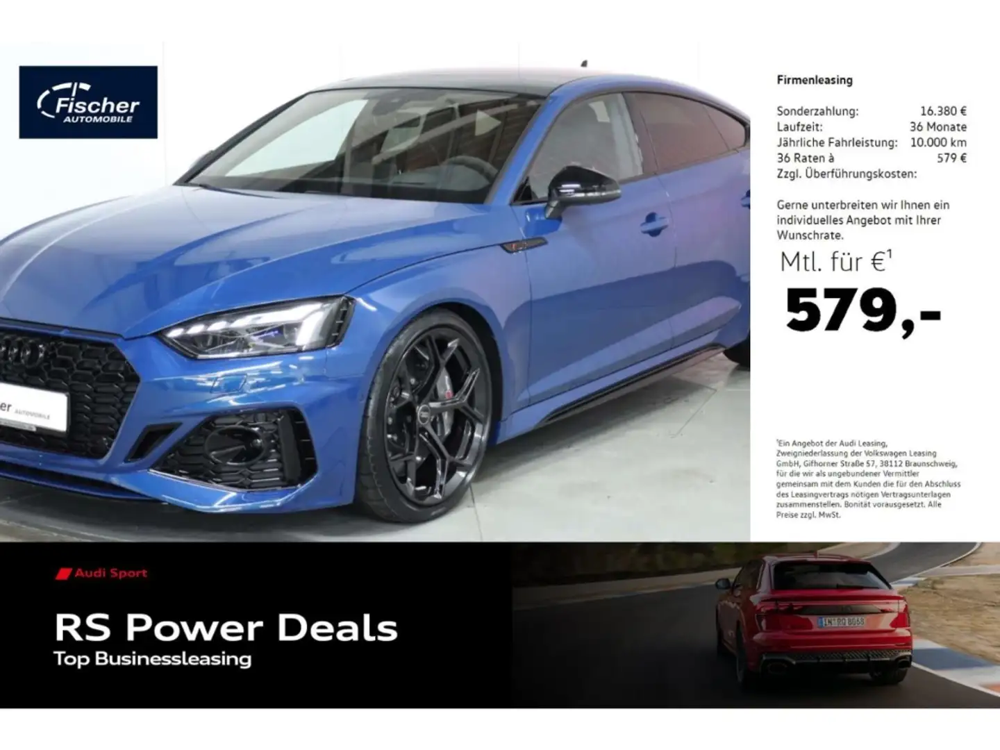 Audi RS5 Sportback TFSI quattro Performance Azul - 1