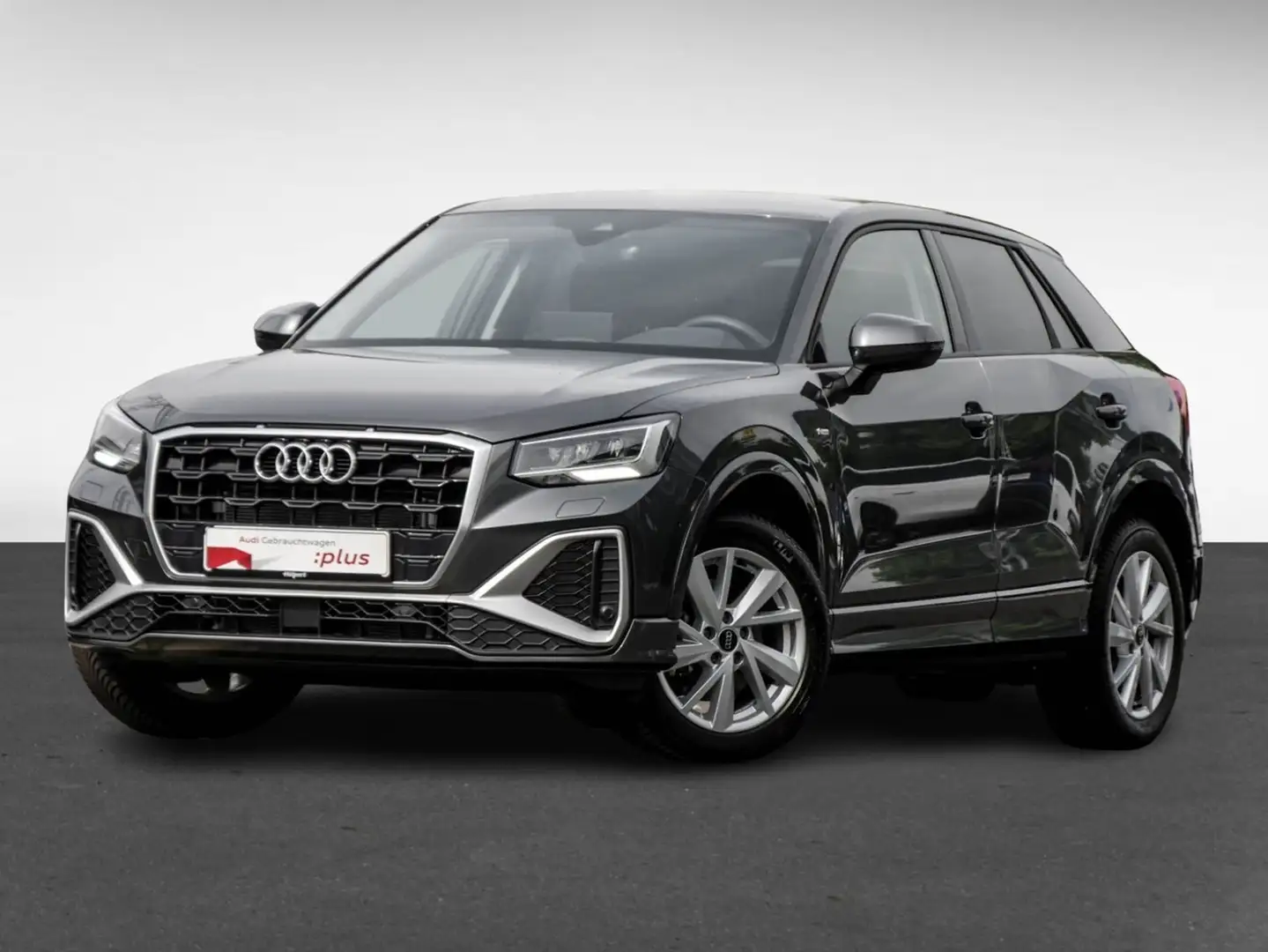 Audi Q2 35 S LINE AHK ACC LM18 E-KLAPPE NAVI+ CARPLAY Gri - 2