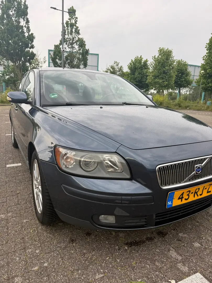 Volvo V50 V50 1.8 Elite Blauw - 1