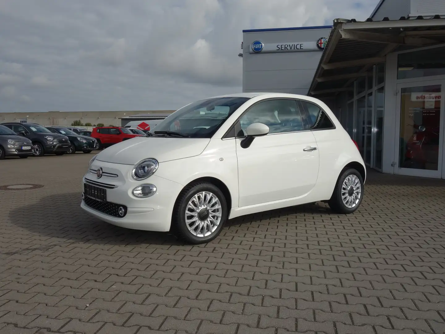 Fiat 500 Lounge *City Paket/Uconnect 7"/DAB/NSW/PDC* Weiß - 1