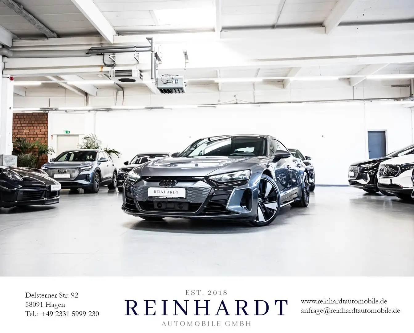 Audi e-tron GT BLACK 21/ACC/PANO/HuD/B&O/360/PRO-SITZ Grau - 1