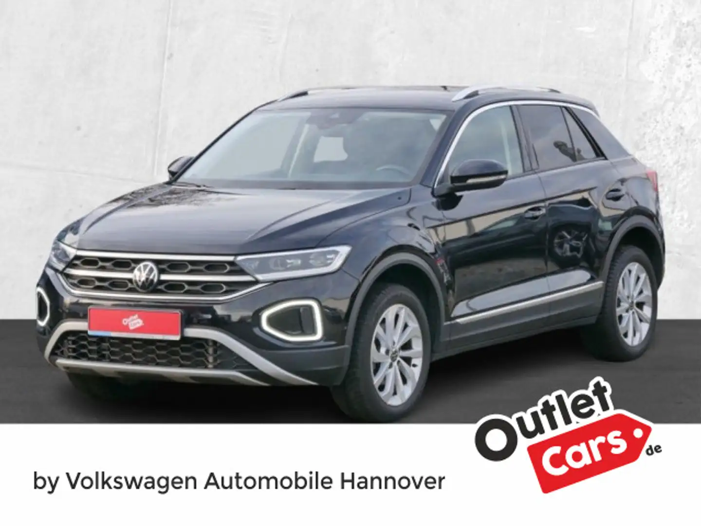 Volkswagen T-Roc 1.5 TSI DSG Style AHK Navi LED DigCockpit Schwarz - 2