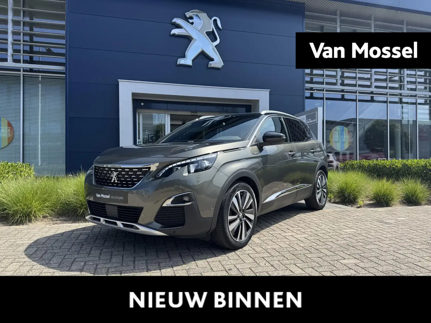 Peugeot 3008 PureTech 130 GT Line I Lage kilometerstand Grijs - 1