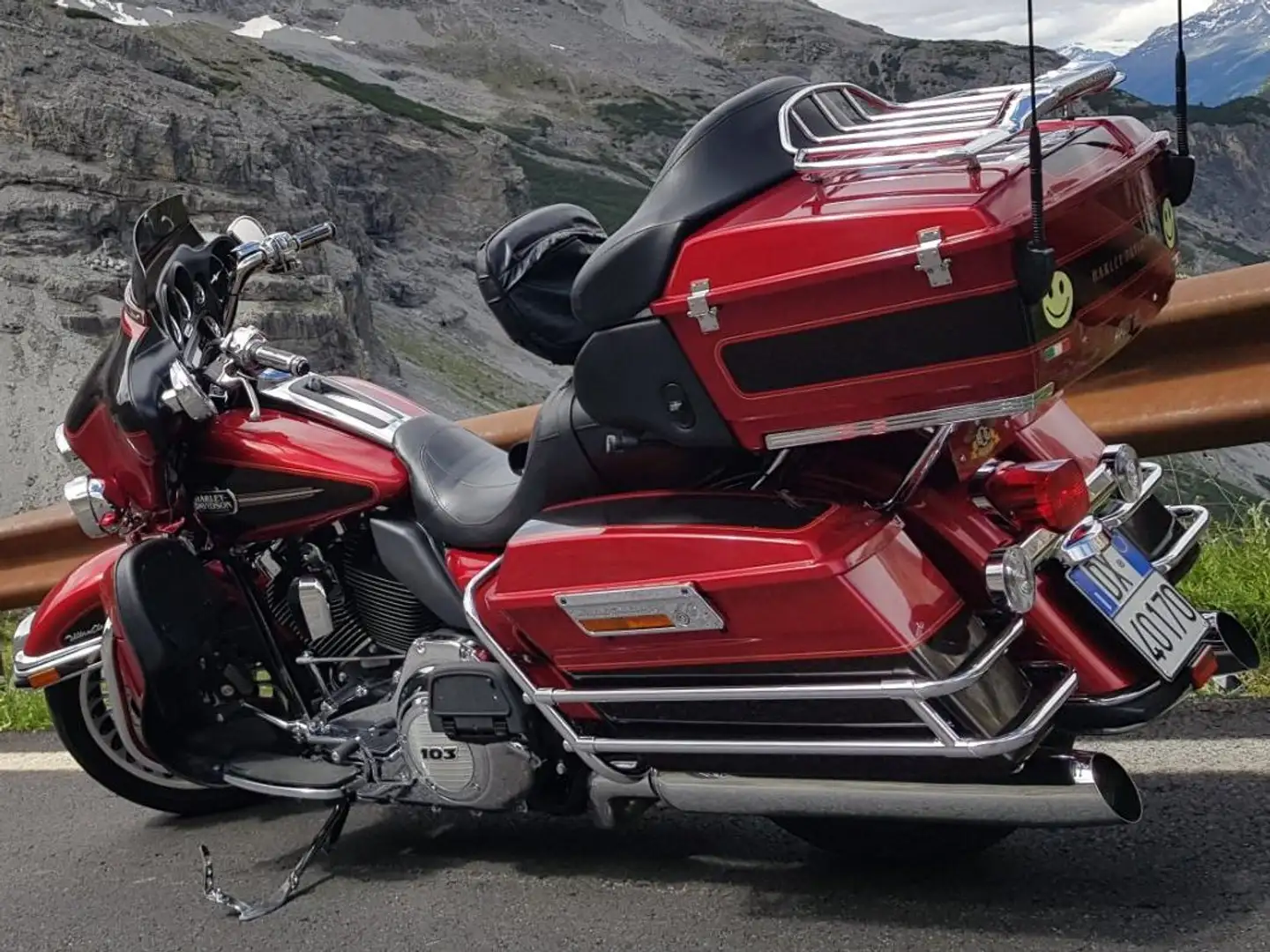 Harley-Davidson Ultra Classic 103 Electra glide Rosso - 1