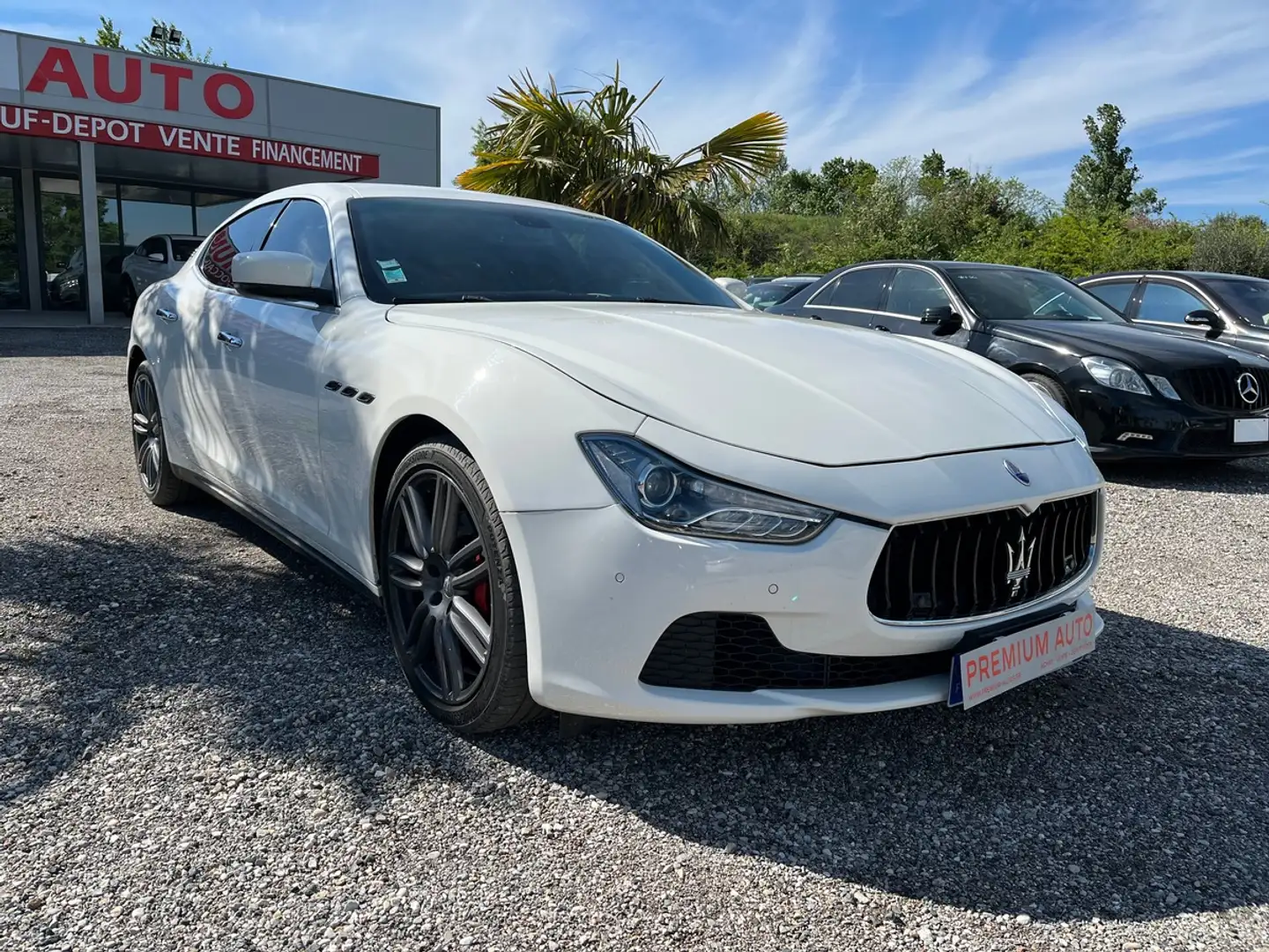 Maserati Ghibli 3.0 D 24V 274 cv Bo®te auto Blanc - 2