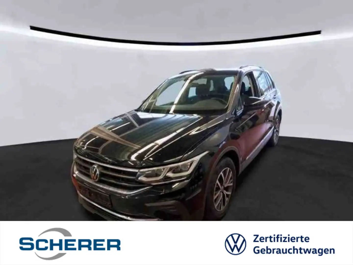 Volkswagen Tiguan Life 2.0 TDI DSG IQ.LIGHT NAVI AHK RFK Schwarz - 1