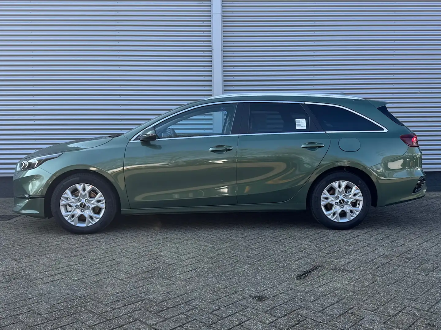 Kia Ceed SW / cee'd SW 1.0 T-GDi 100pk DynamicPlusLine | Stoel/Stuurwielv Groen - 2