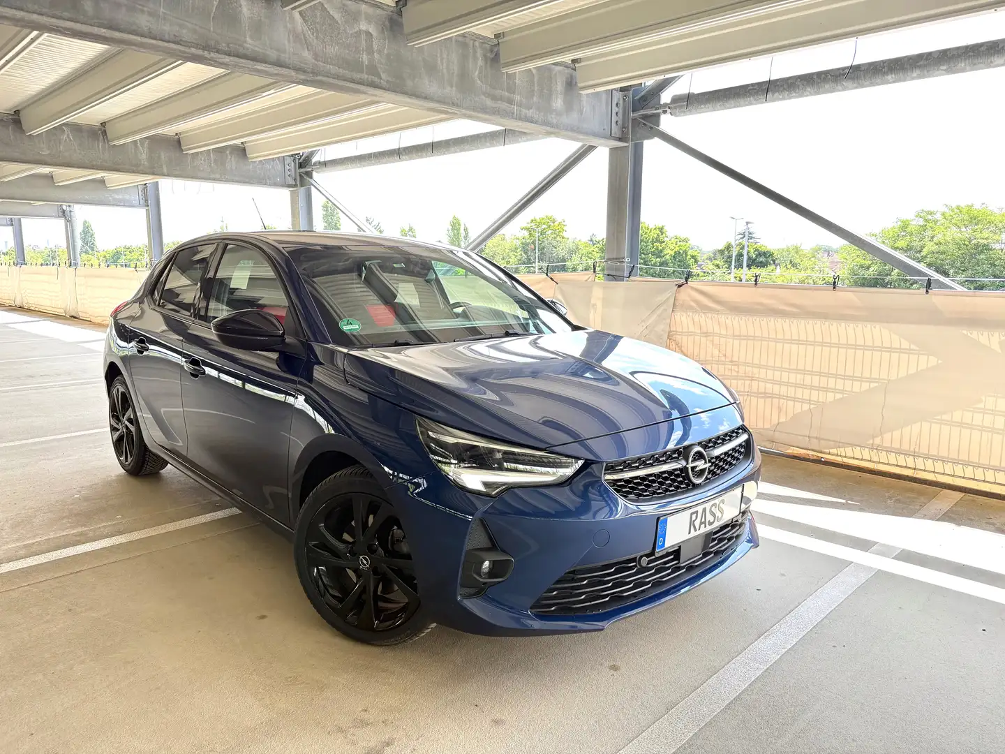 Opel Corsa F GS Line Automatik 1HAND GARANTIE*APPLE*ANDROID Blau - 1