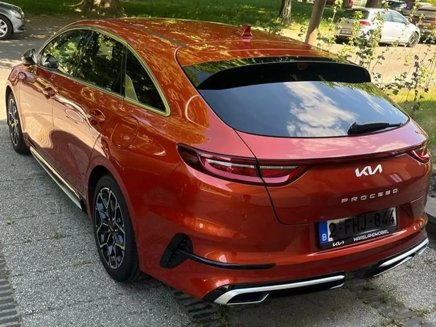 Kia ProCeed / pro_cee'd ProCeed 1.5 T-GDI OPF GT LINE Orange - 2
